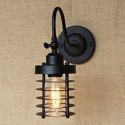Vintage Country Painting Feature for Mini Style Ambient Light Wall Sconces Wall Light