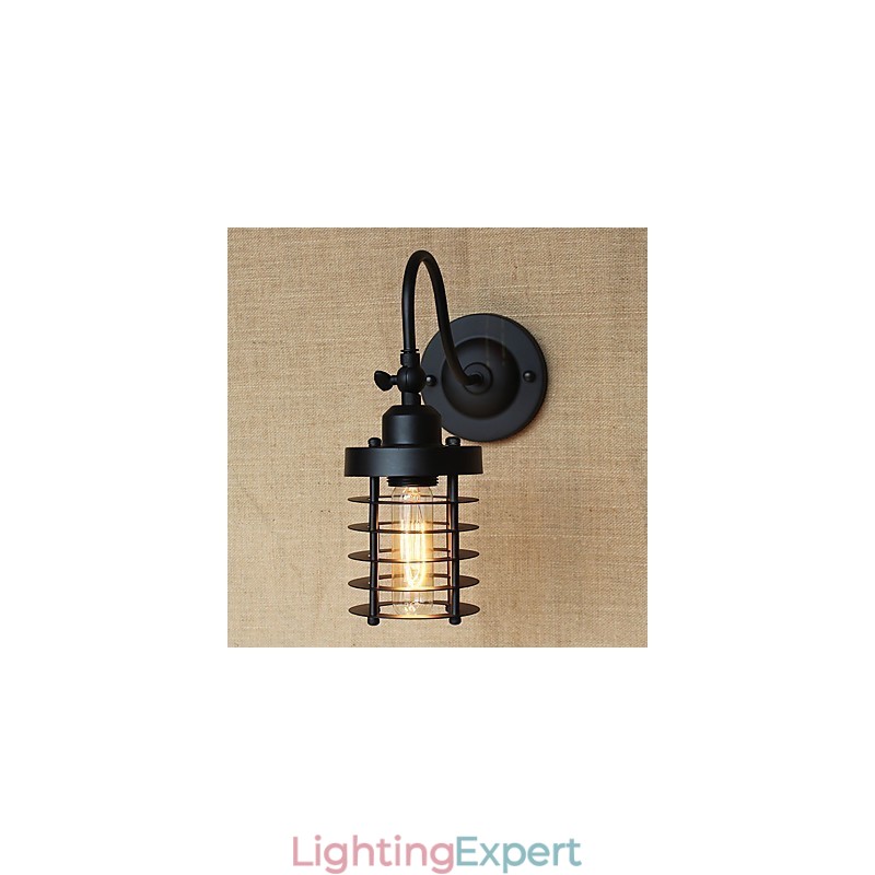 Vintage Country Painting Feature for Mini Style Ambient Light Wall Sconces Wall Light