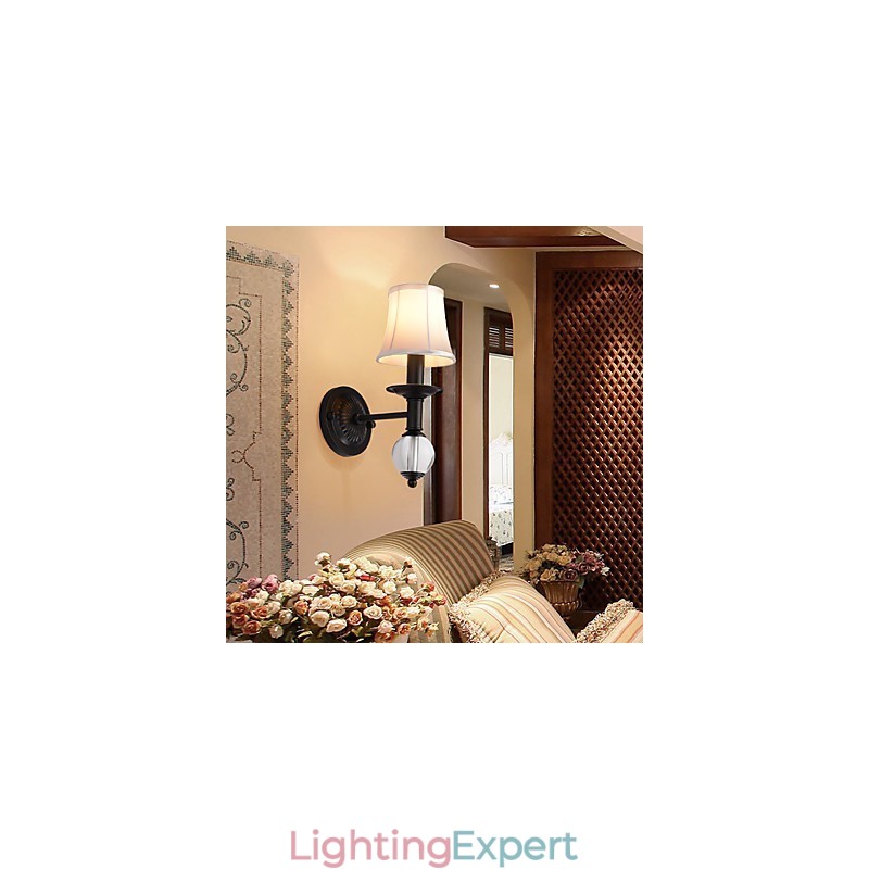 Rustic Lodge Simple Vintage Painting Feature Ambient Light Wall Sconces Wall Light