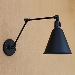 Country Retro Painting Feature for Mini Style Swing Arm Eye Protection Downlight Swing Arm Lights