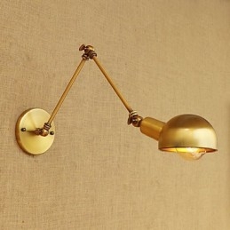 Vintage Country Painting Feature for Mini Style Swing Arm Eye Protection Ambient Light Swing Arm LightsWall