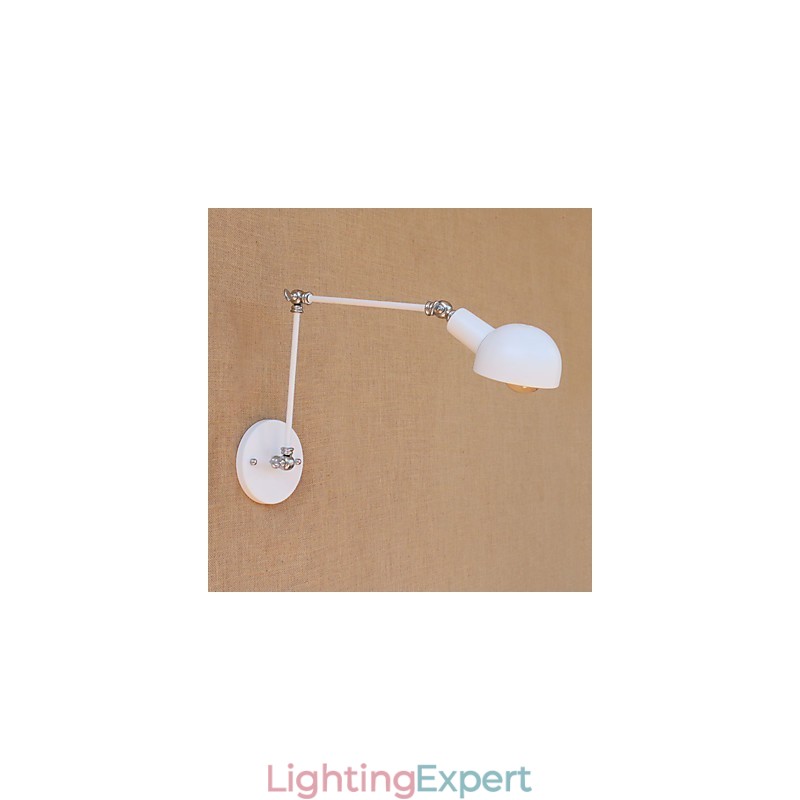 Vintage Country Painting Feature for Mini Style Swing Arm Eye Protection Ambient Light Swing Arm LightsWall