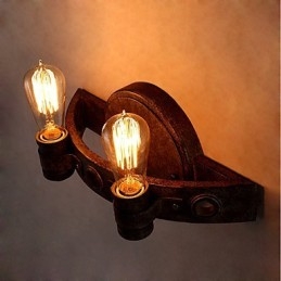 Loft Style Vintage Industrial Creative Personality Metal Wall Lamp for the Coffee Room Bar Foyer Decorate Wall Lighting