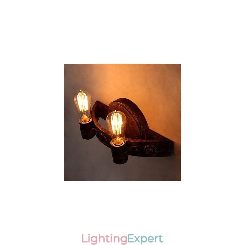 Loft Style Vintage Industrial Creative Personality Metal Wall Lamp for the Coffee Room Bar Foyer Decorate Wall Lighting