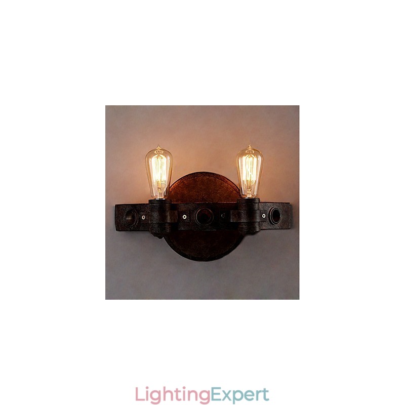 Loft Style Vintage Industrial Creative Personality Metal Wall Lamp for the Coffee Room Bar Foyer Decorate Wall Lighting