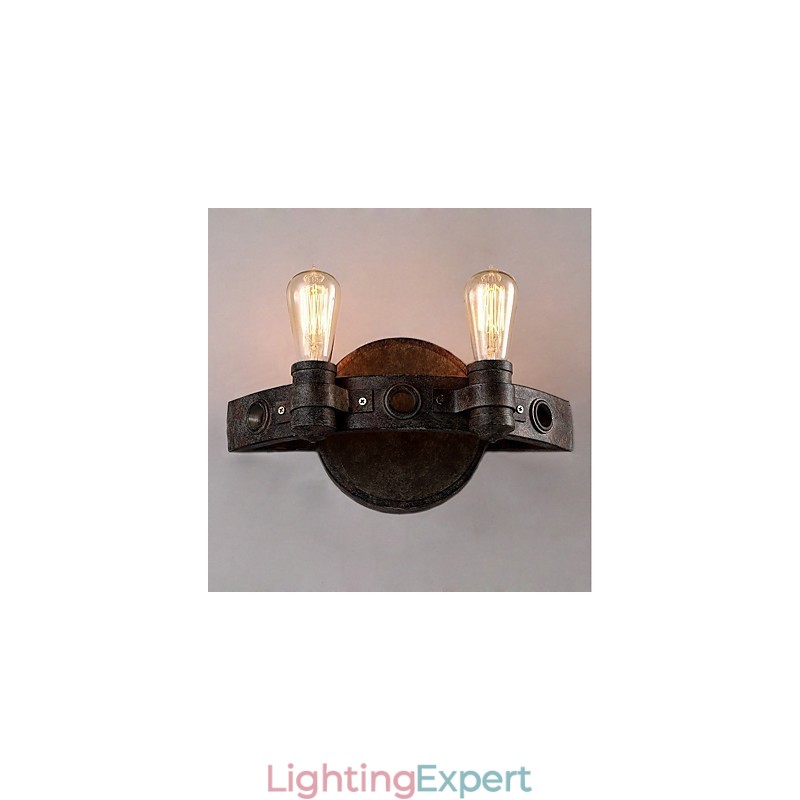 Loft Style Vintage Industrial Creative Personality Metal Wall Lamp for the Coffee Room Bar Foyer Decorate Wall Lighting