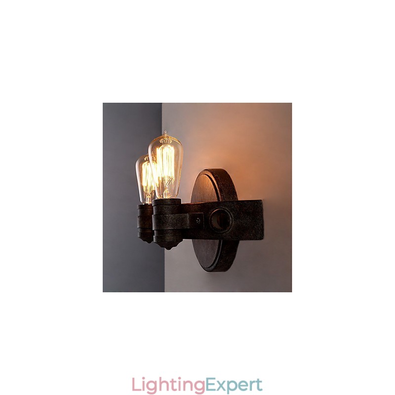 Loft Style Vintage Industrial Creative Personality Metal Wall Lamp for the Coffee Room Bar Foyer Decorate Wall Lighting