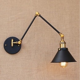 Vintage Country Electroplated Feature for Mini Style Swing Arm Eye Protection Downlight Swing Arm Lights