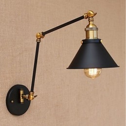 Vintage Country Electroplated Feature for Mini Style Swing Arm Eye Protection Downlight Swing Arm Lights