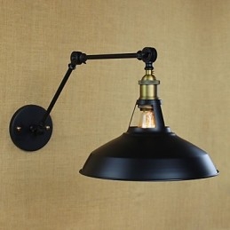 Long arm Half rusty Industrial Retro Nostalgic Retractable Folding Wall Sconces Wall Light
