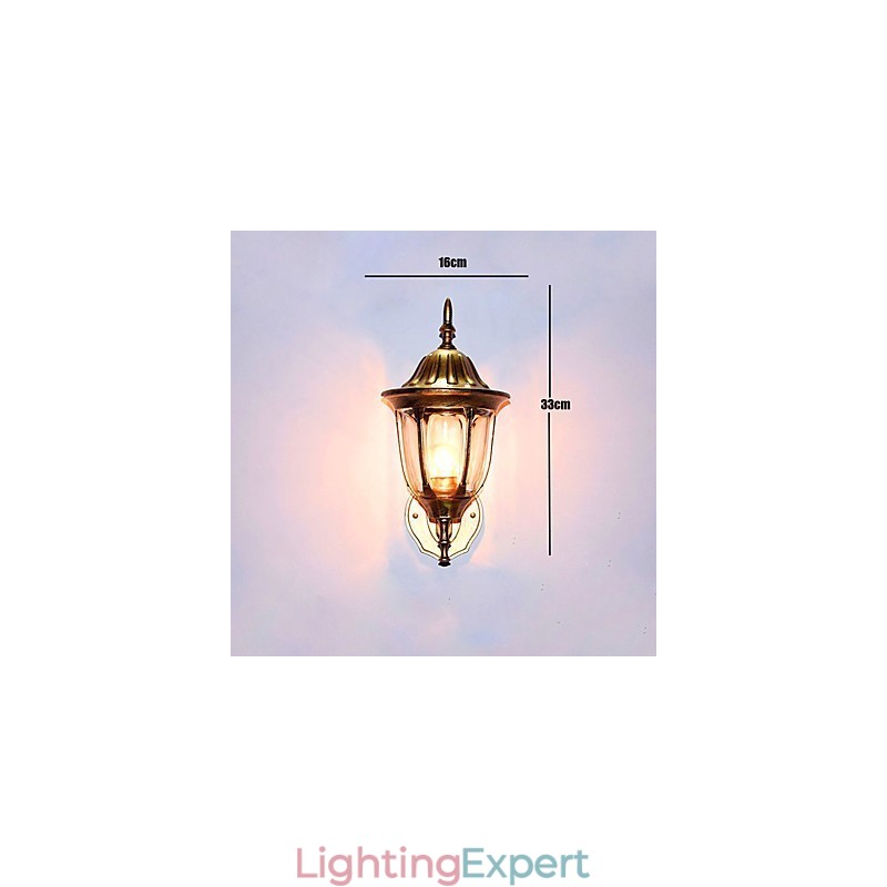 Outdoor Wall Lights Traditional Classic Metal