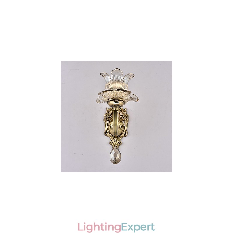 Rustic Lodge Brass Feature for Mini Style Uplight Wall Sconces Wall Light