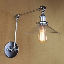 Vintage Country Retro Electroplate Feature for Mini Style Swing Arm Ambient Light Swing