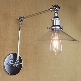 Vintage Country Retro Electroplate Feature for Mini Style Swing Arm Ambient Light Swing