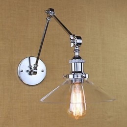 Vintage Country Retro Electroplate Feature for Mini Style Swing Arm Ambient Light Swing