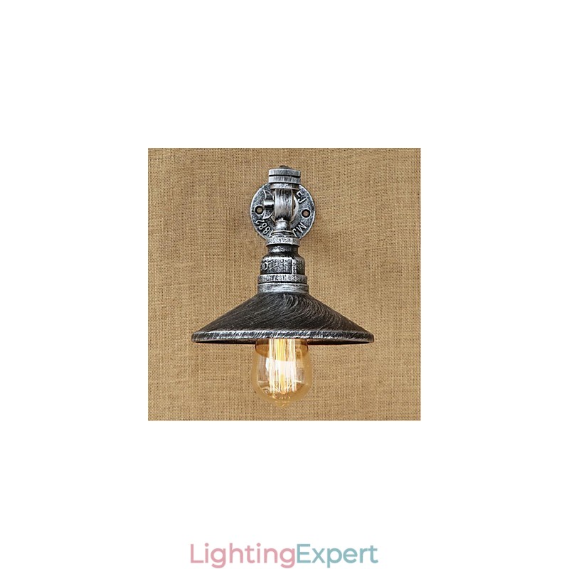 Rustic Lodge Painting Feature for Ambient Light Wall Sconces Wall Light Silver