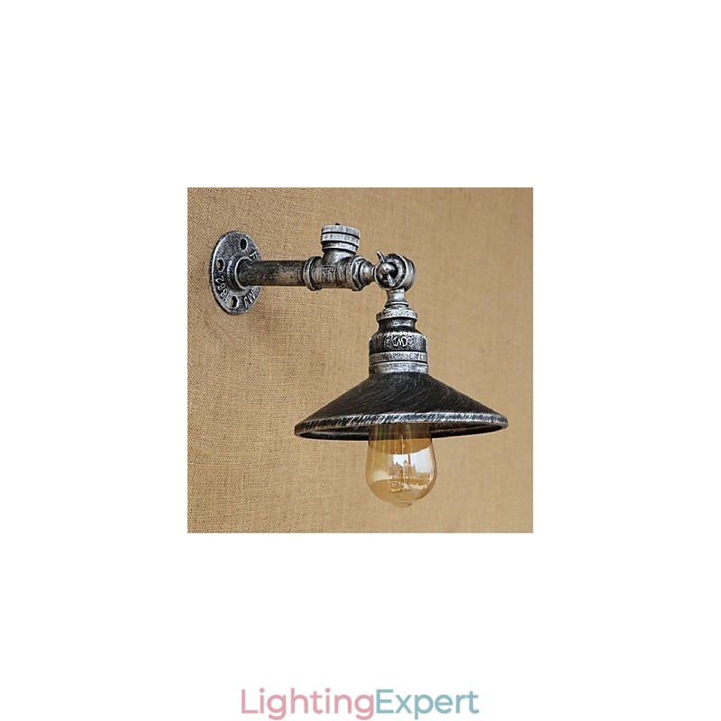 Rustic Lodge Painting Feature for Ambient Light Wall Sconces Wall Light Silver