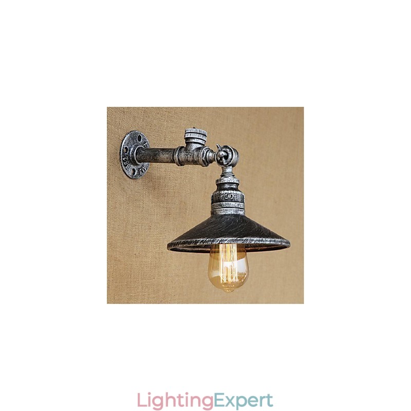 Rustic Lodge Painting Feature for Ambient Light Wall Sconces Wall Light Silver