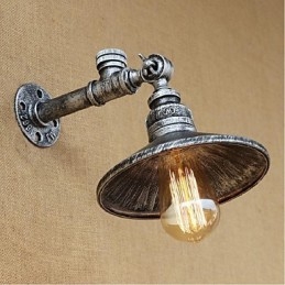 Rustic Lodge Painting Feature for Ambient Light Wall Sconces Wall Light Silver