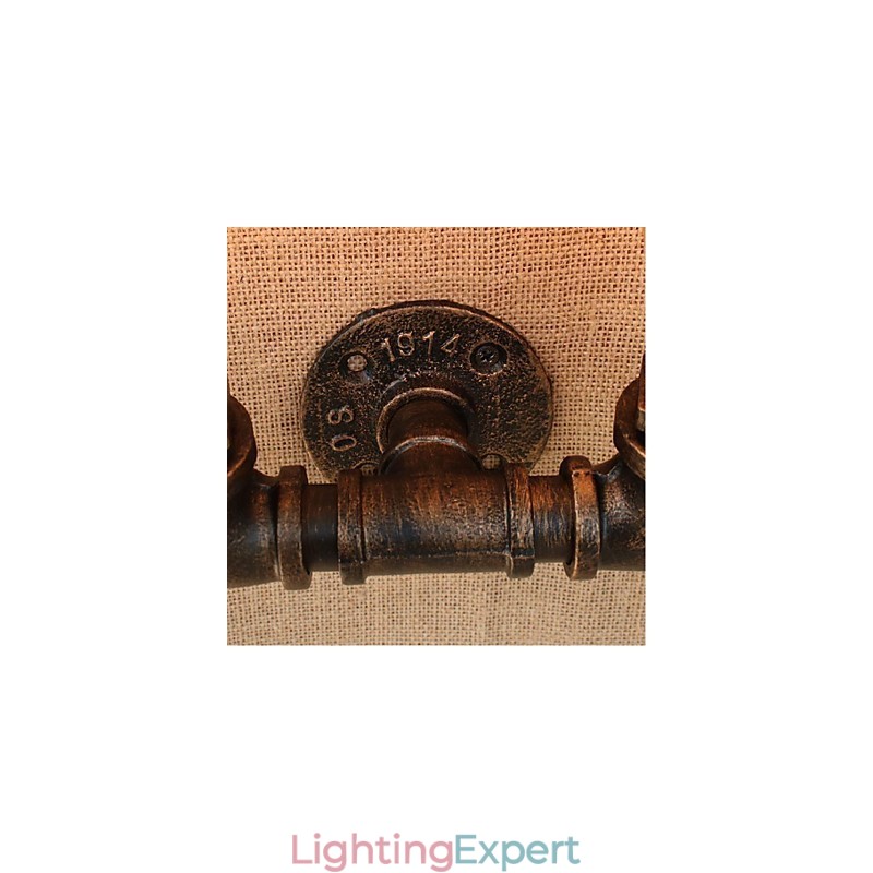 Nostalgia Simple Water Pipe Decorative Small Wall Lamp Wall Light