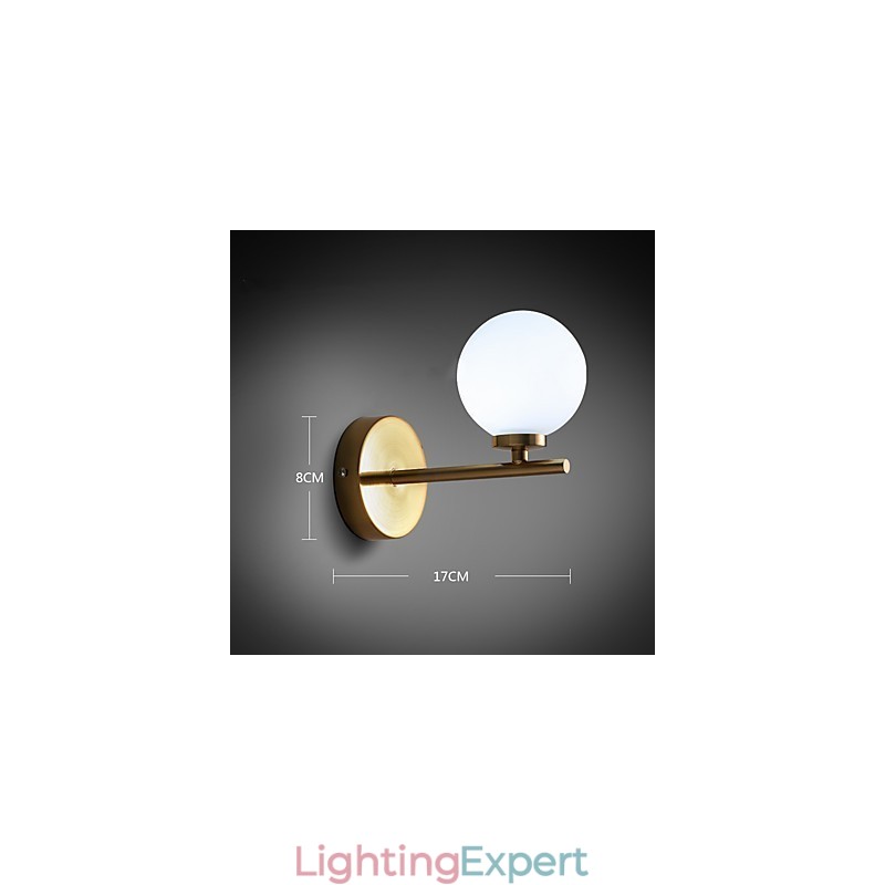 Modern Contemporary Electroplated Feature for Mini Style Ambient Light Wall Sconces Wall Light