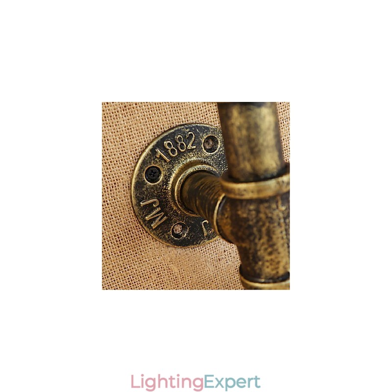 Retro Industrial Wind Switch Water Bottle Wall Lamp Wall Light