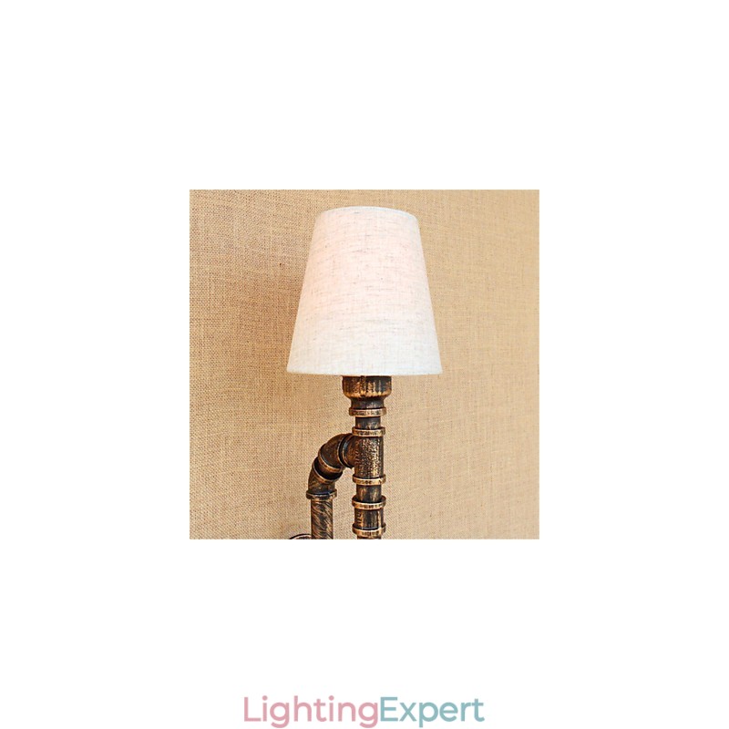 Rustic Lodge Country Antique Brass Feature for Ambient Light Wall Sconces Wall Light