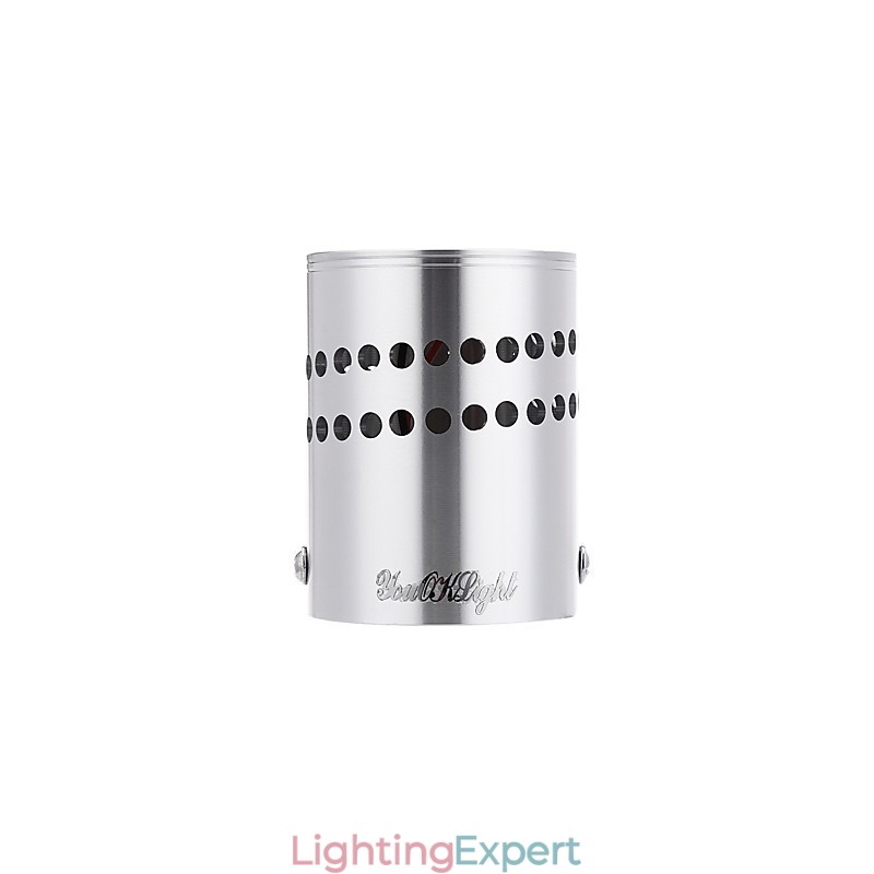 Modern Contemporary Electroplated Feature for Ambient LightFlush Mount wallV