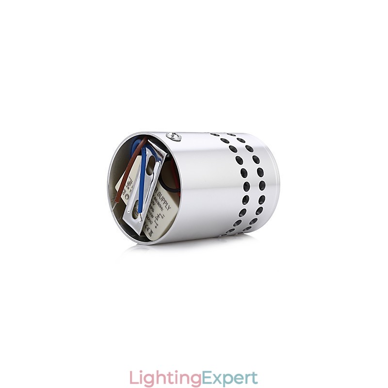Modern Contemporary Electroplated Feature for Ambient LightFlush Mount wallV