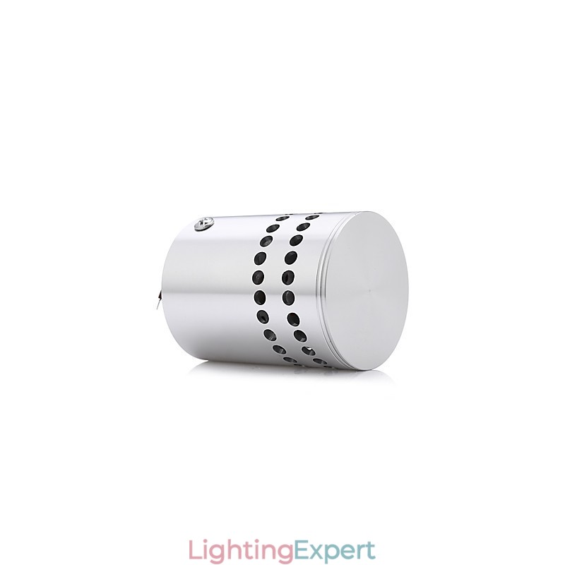 Modern Contemporary Electroplated Feature for Ambient LightFlush Mount wallV