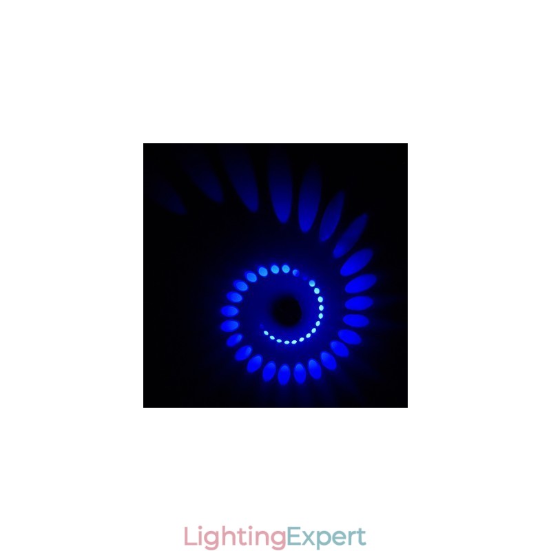 Modern Contemporary Electroplated Feature for Ambient LightFlush Mount wallV