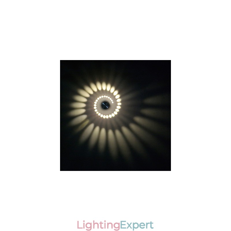 Modern Contemporary Electroplated Feature for Ambient LightFlush Mount wallV