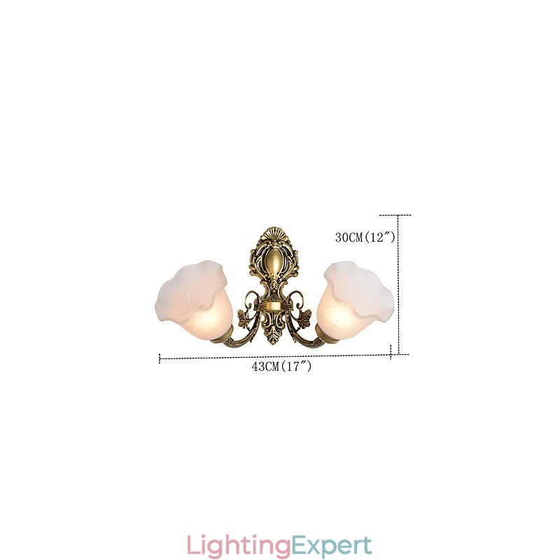 Country Painting Feature for Mini Style Uplight Wall Sconces Wall Light