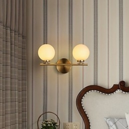 Wall Lamp Modern Contemporary Bronze Feature for Mini Style Uplight Wall Sconces Wall Light