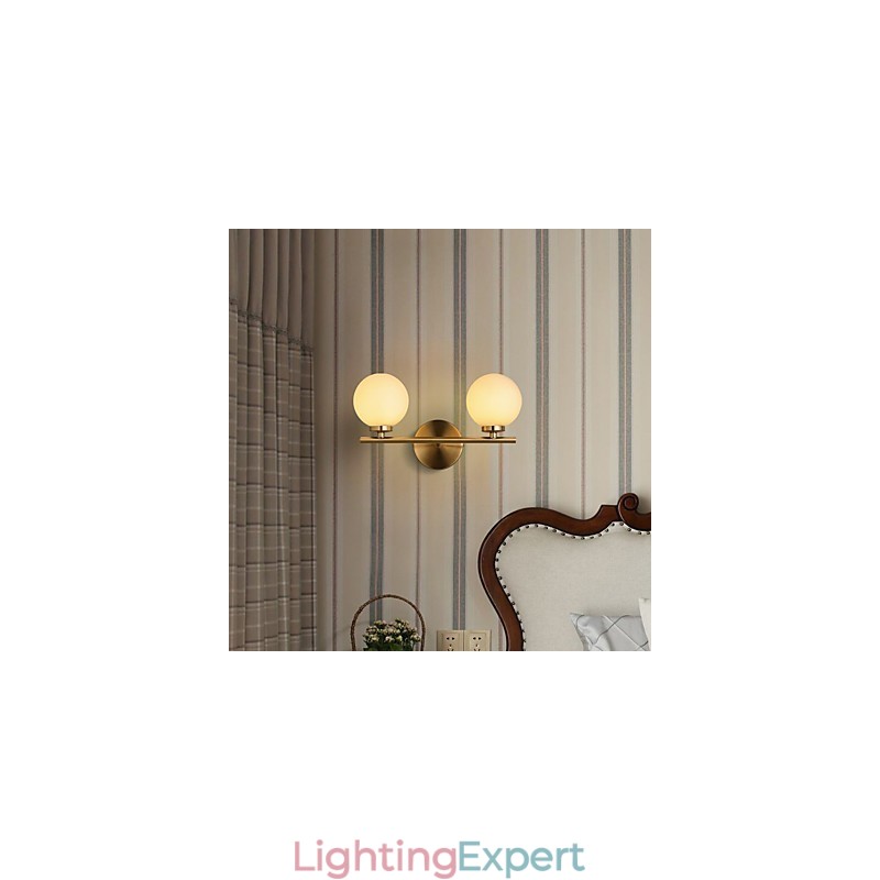 Wall Lamp Modern Contemporary Bronze Feature for Mini Style Uplight Wall Sconces Wall Light