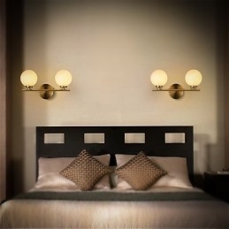 Wall Lamp Modern Contemporary Bronze Feature for Mini Style Uplight Wall Sconces Wall Light