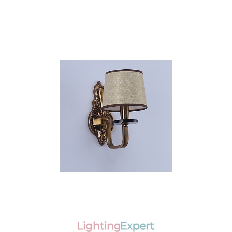 Traditional Classic Electroplated Feature for Eye ProtectionDownlight Wall Sconces Wall Light