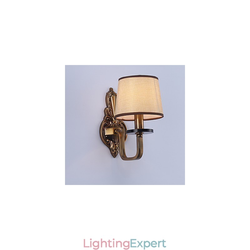 Traditional Classic Electroplated Feature for Eye ProtectionDownlight Wall Sconces Wall Light