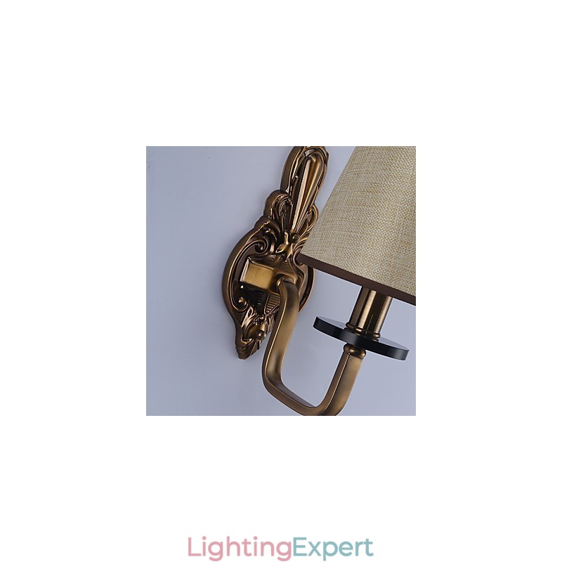 Traditional Classic Electroplated Feature for Eye ProtectionDownlight Wall Sconces Wall Light