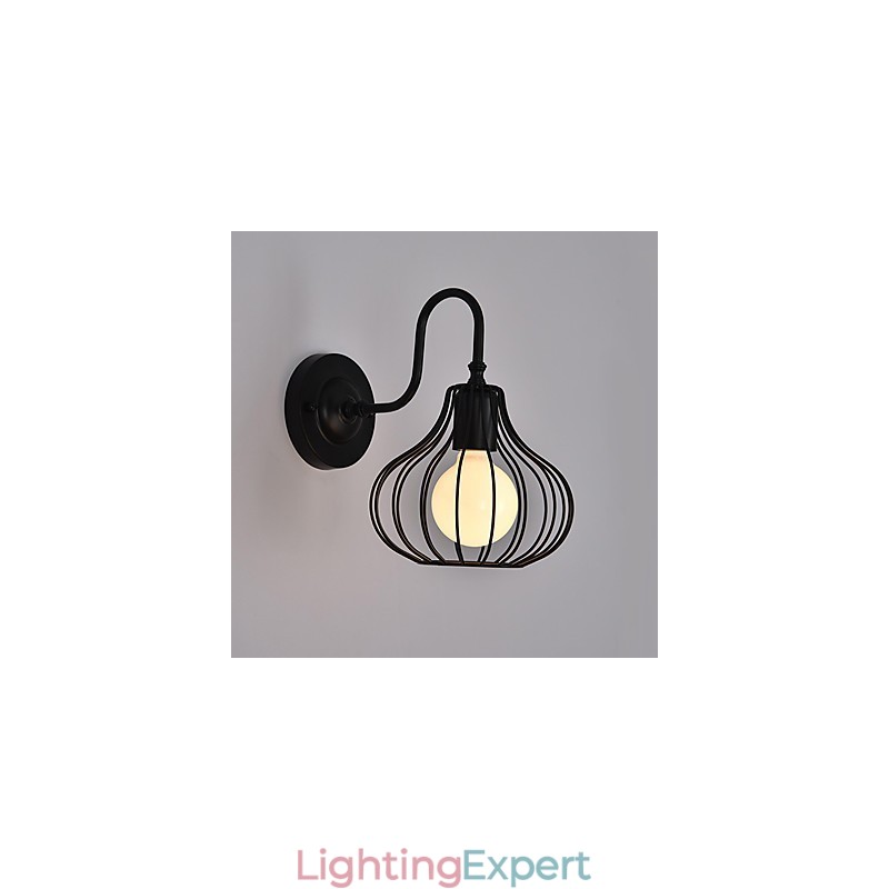 MaxTraditional Classic Rustic Lodge Painting Feature for Mini Style Ambient Light Wall Sconces Wall Light
