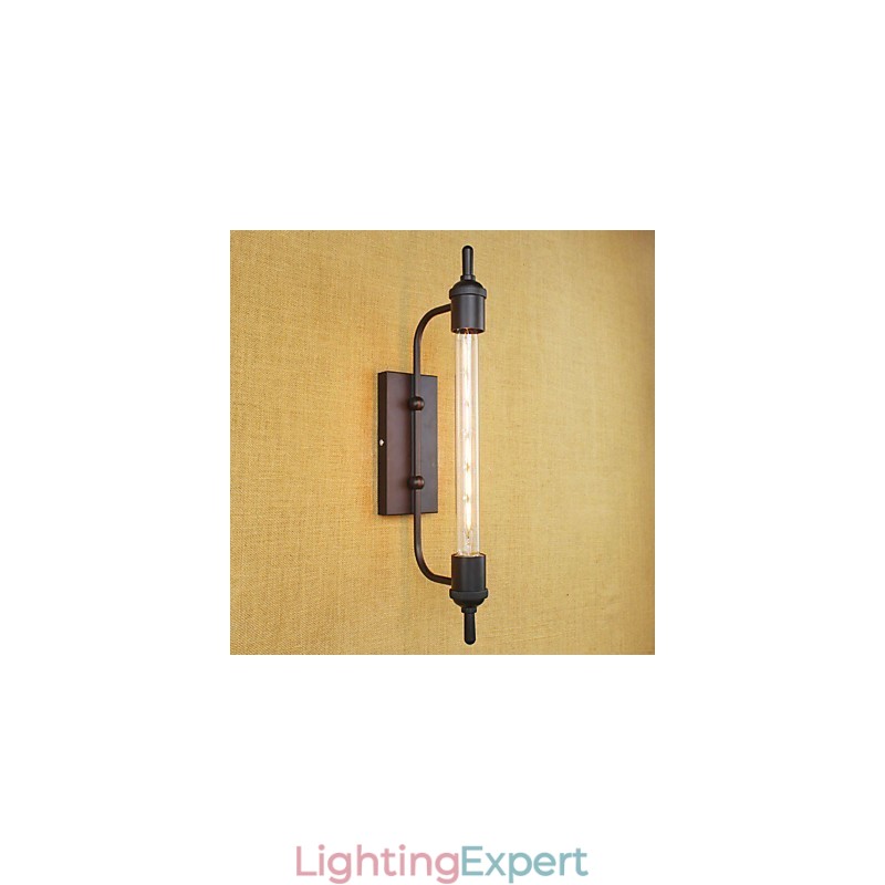 Country Retro Painting Feature for Mini Style Ambient Light Wall Sconces Wall Light