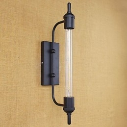 Country Retro Painting Feature for Mini Style Ambient Light Wall Sconces Wall Light