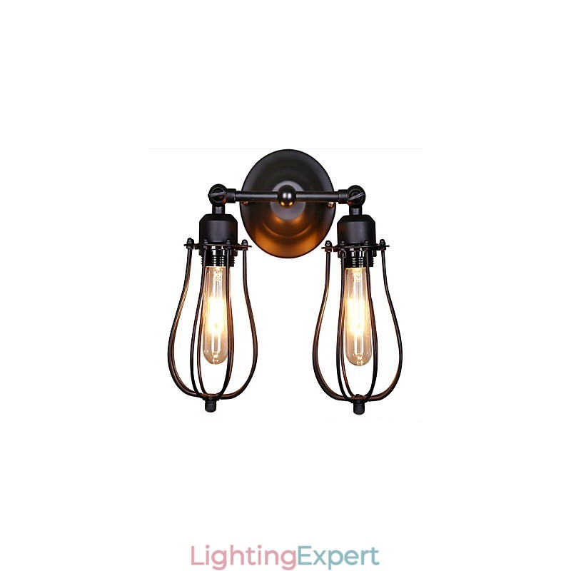 Traditional Classic Rustic Lodge Country Painting Feature for Swing Arm Ambient Light Wall Sconces Wall Light