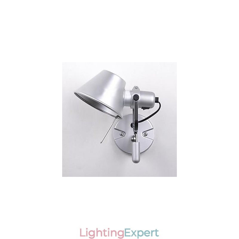 Modern Contemporary Silver Feature for Eye Protection Ambient Light Wall Sconces Wall Light