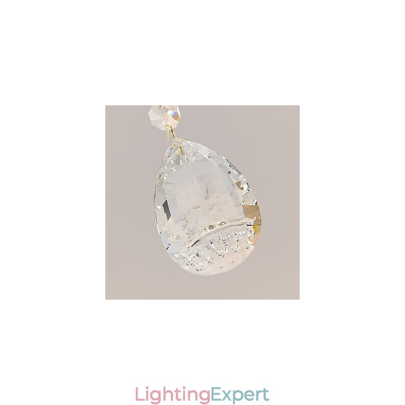 Modern Contemporary Electroplated Feature for Crystal Ambient Light Wall Sconces Wall Light