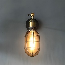Vintage Black Metal Loft Wall Lamps Living Room Dining Room Hallway Cafe Bars Bar Wall Lamp