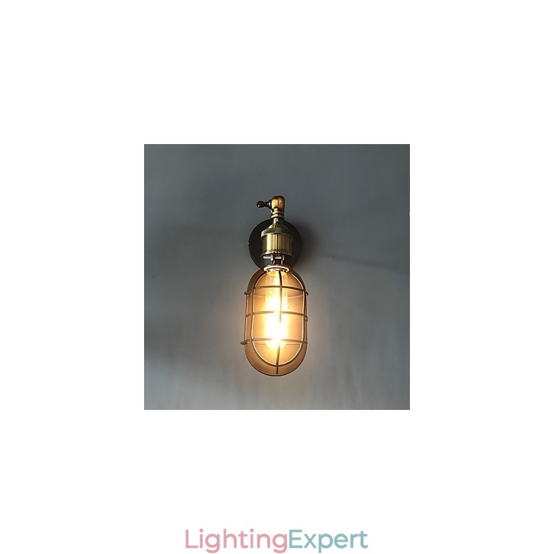 Vintage Black Metal Loft Wall Lamps Living Room Dining Room Hallway Cafe Bars Bar Wall Lamp