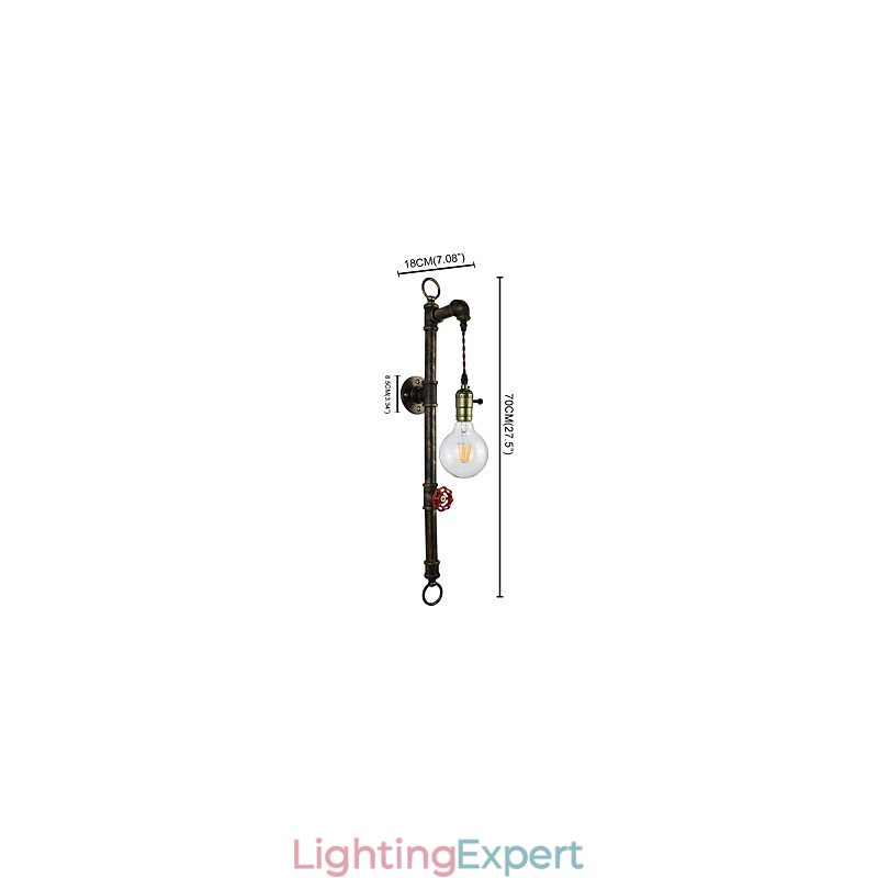 Wall Light Wall Sconces Wall Iron Wall Lamp Dumb Black Lightsaber Lamp On Wall