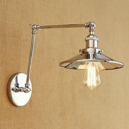 Rustic Lodge Country Retro Electroplated Feature for Mini Style Swing Arm Ambient Light