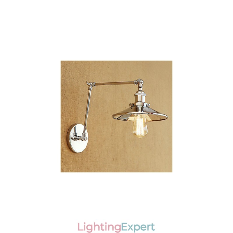 Rustic Lodge Country Retro Electroplated Feature for Mini Style Swing Arm Ambient Light